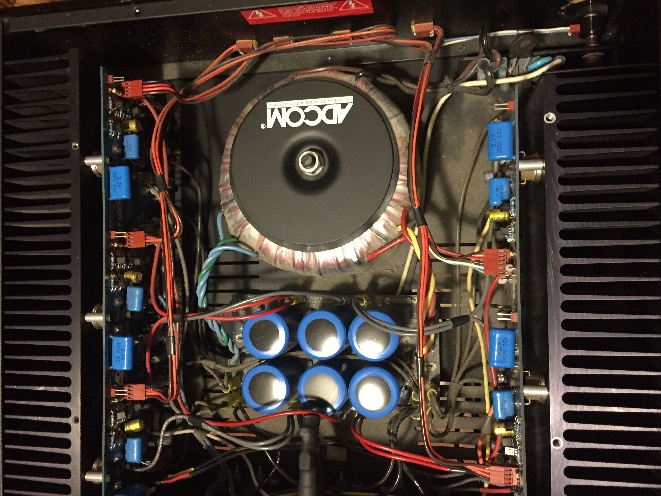 Completed Adcom GFA-6000 tune up.jpeg