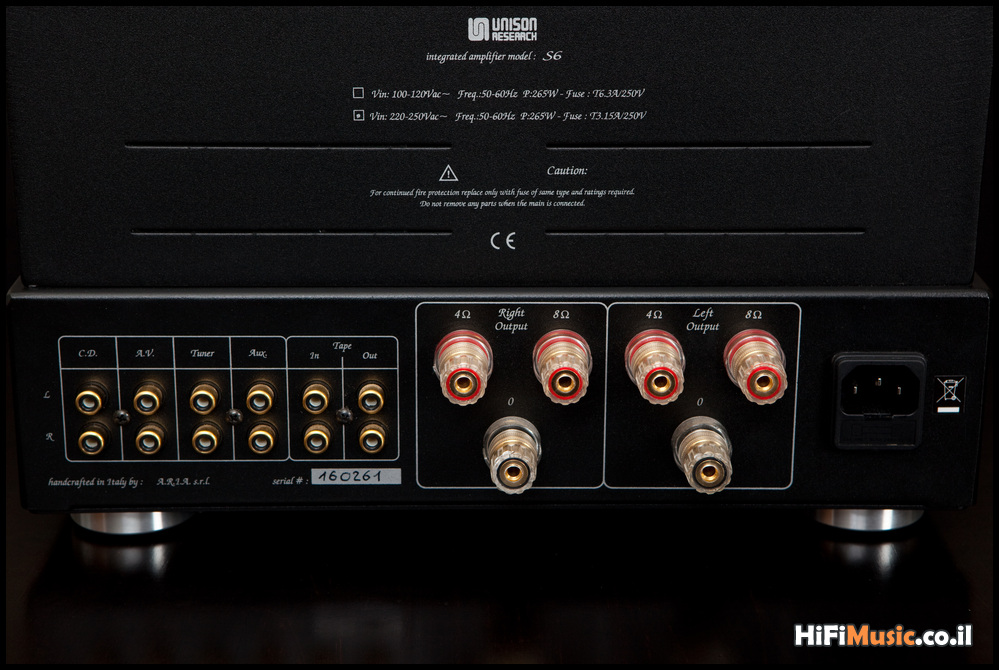 Unison Research S6 Review • Hifimusic 